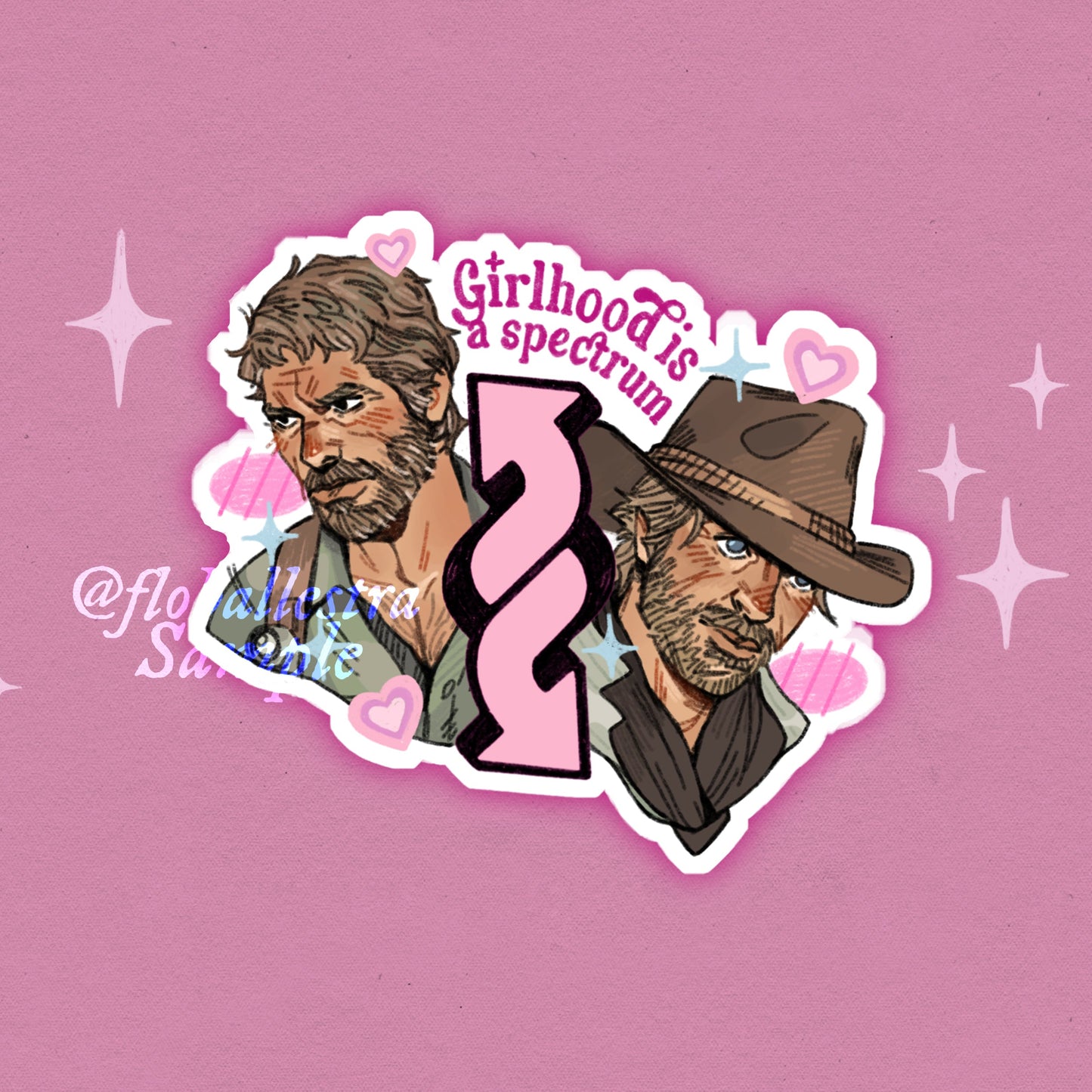 Girlhood is a Spectrum ✦ Sticker
