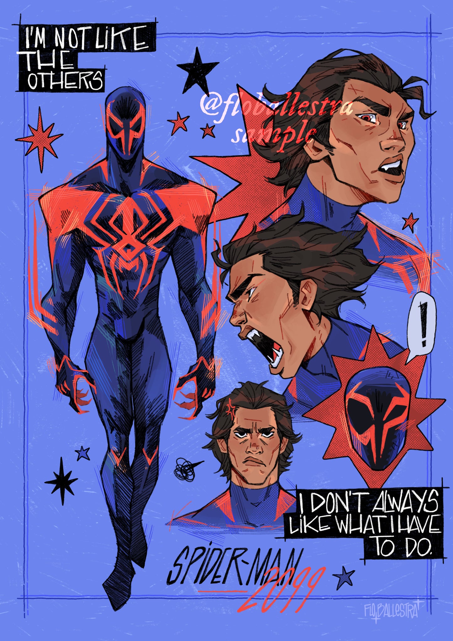 Spider-Man 2099 - Art Print