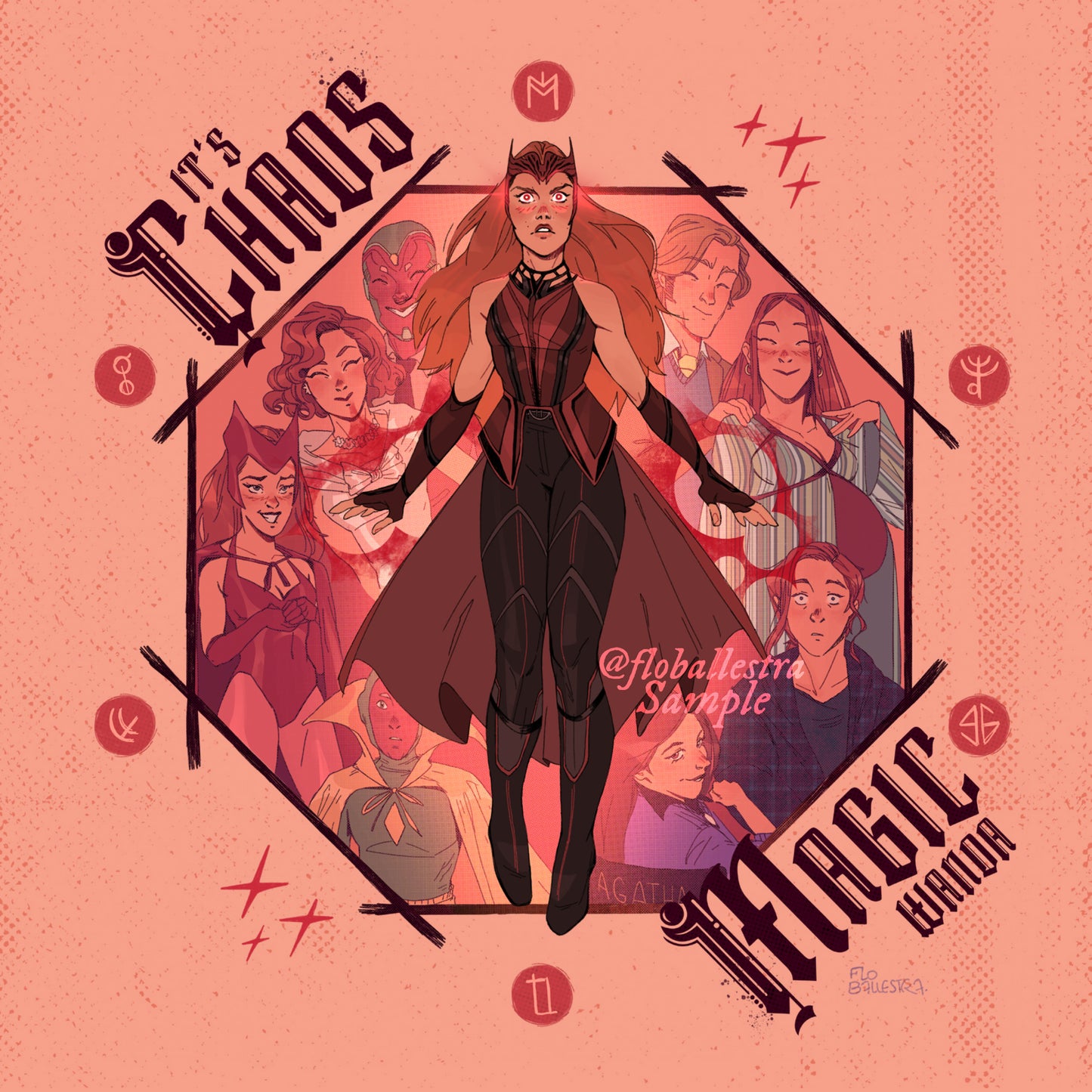 Chaos Magic - Big Art print