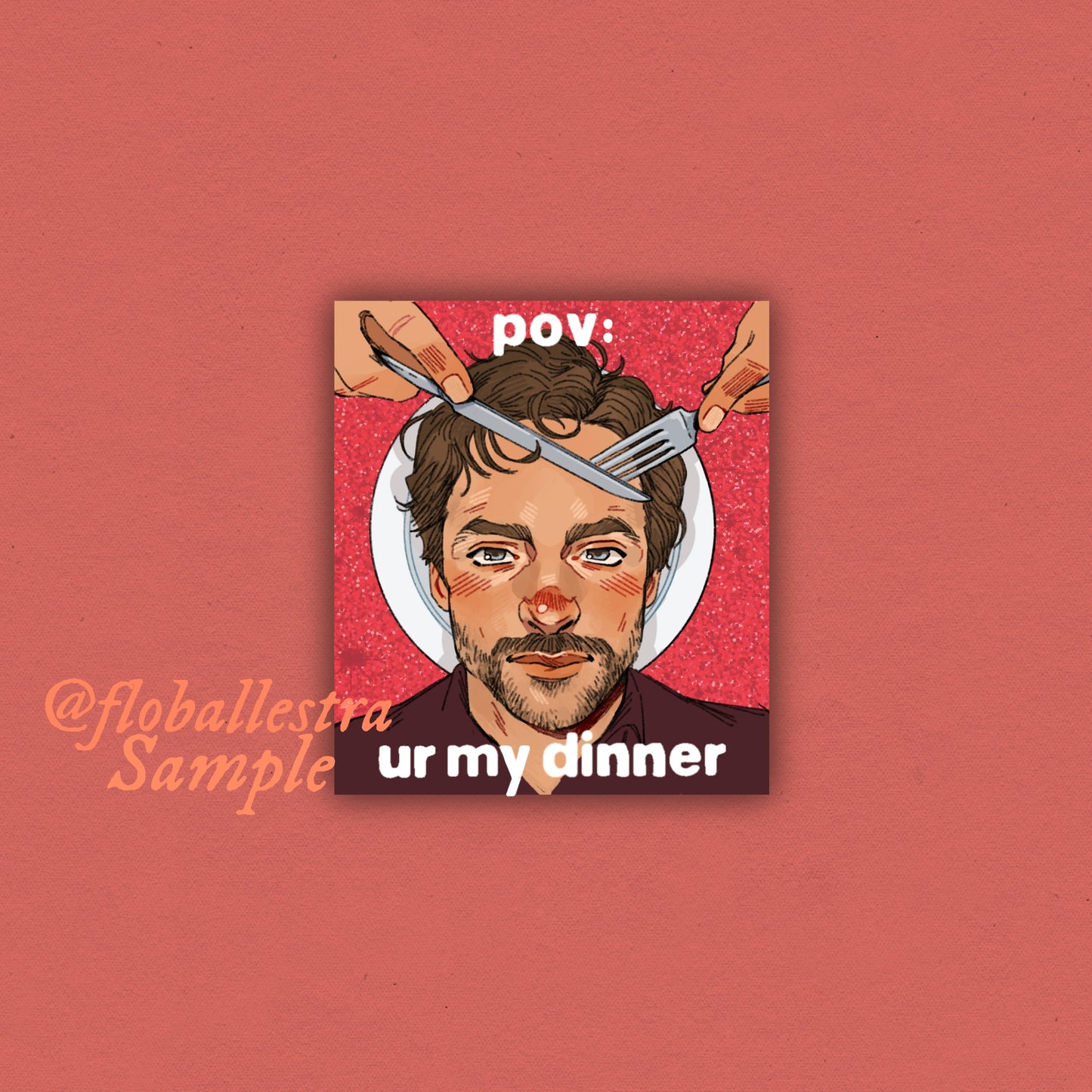 Good Soup ✦ Hannibal Sparkly Stickers