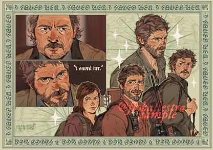 I Saved Her - Art Print
