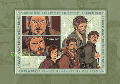 I Saved Her - Art Print