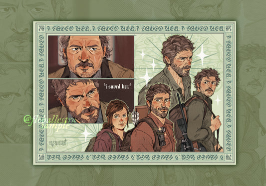 I Saved Her - Art Print