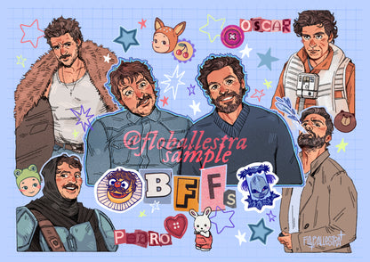 Besties Pedro & Oscar - Art Print
