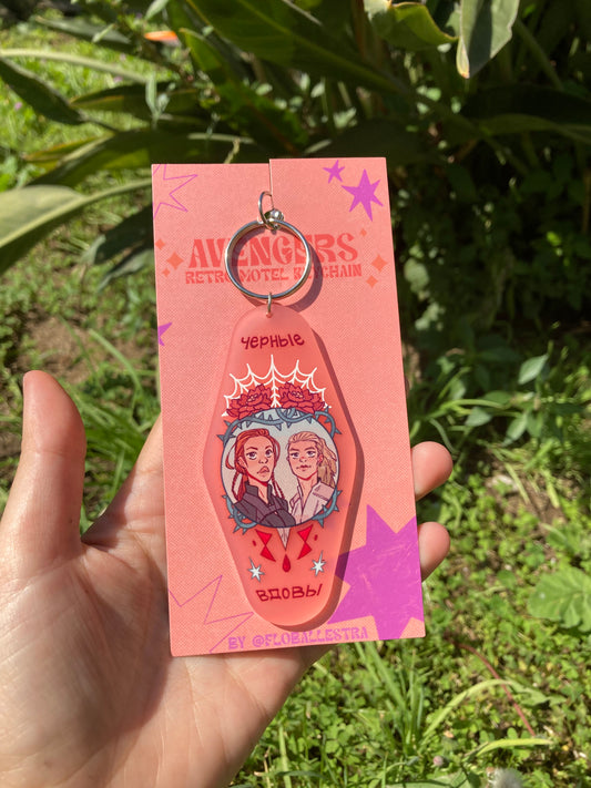 Avengers - Retro Motel Keychains