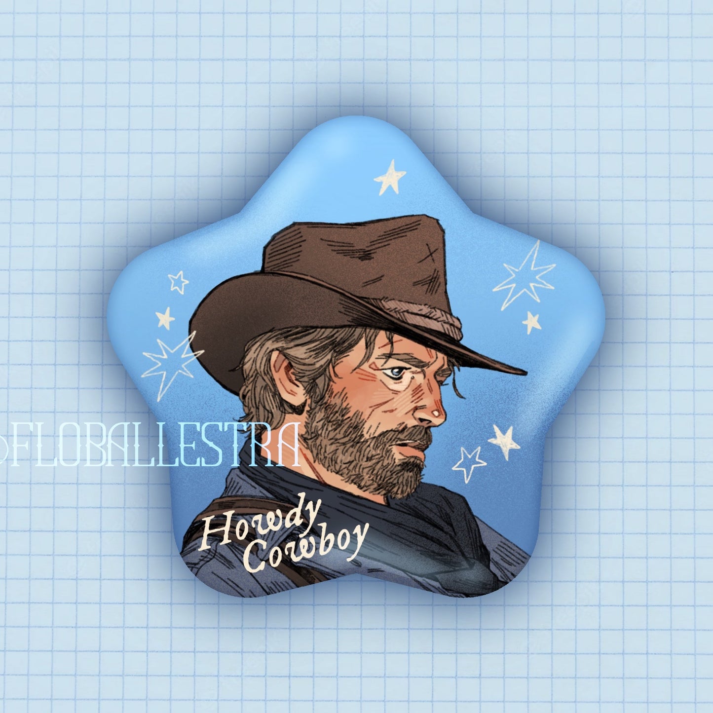 Howdy Cowboy ✦ Arthur Badge