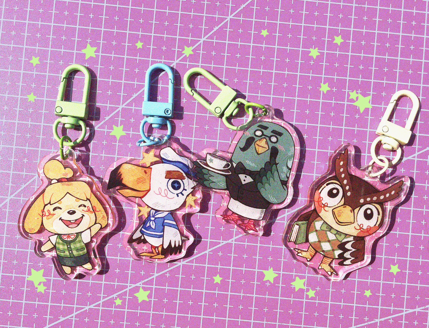 Animal Crossing Villagers ✦ Keychain blind bags