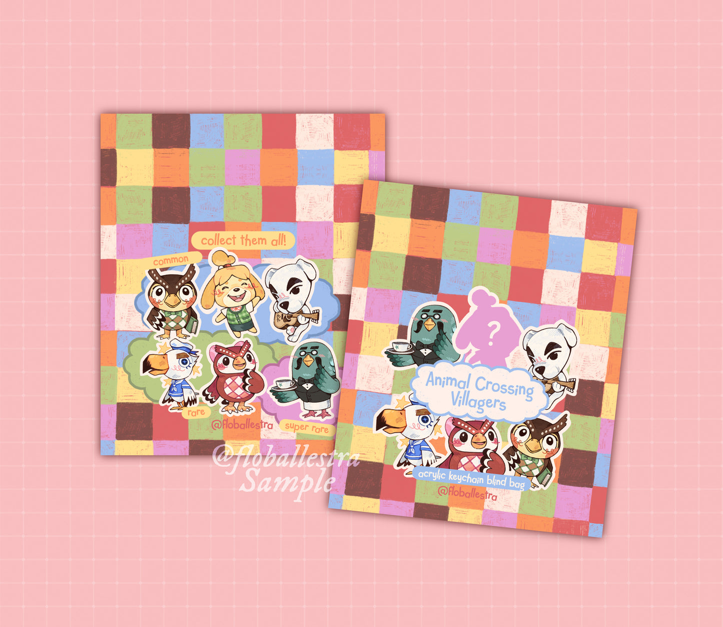 Animal Crossing Villagers ✦ Keychain blind bags