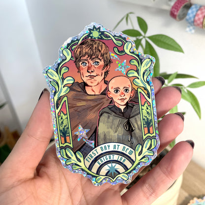 A Knight of the Seven Kingdoms ✦ Glitter Stickers