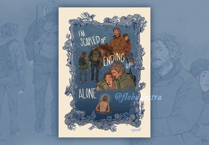 Alone - Art Print