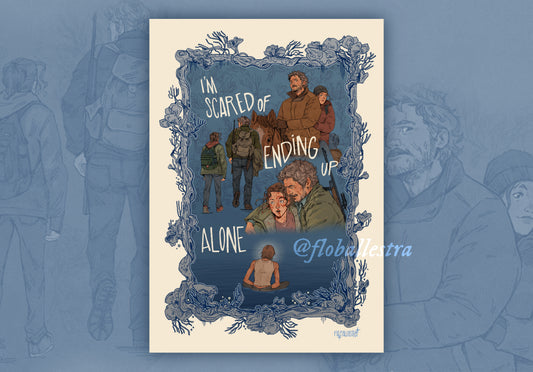 Alone - Art Print