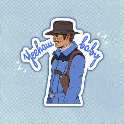 Agent Whiskey ✦ Sparkly Sticker