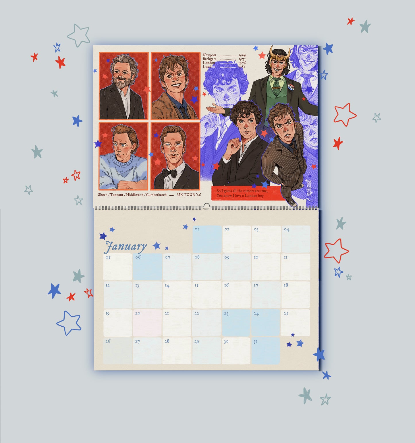CRUSH! ON TOUR 🟆 2026 Calendar