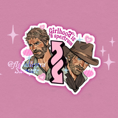 Girlhood is a Spectrum ✦ Sticker