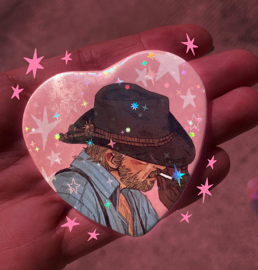 Cowboy Love ✦ Arthur Sparkly Badge