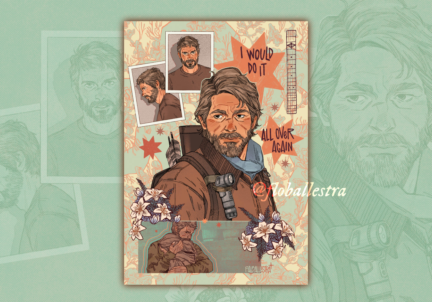 Joel 'All Over Again' - Art Print