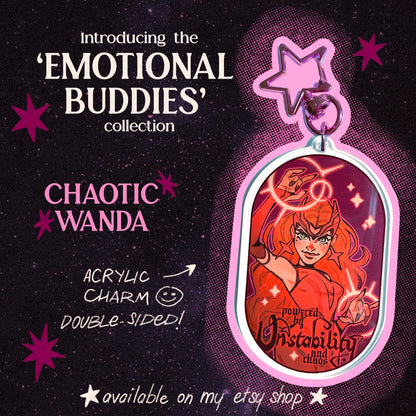 Emotional Buddies ✦ Superhero Keychains