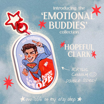 Emotional Buddies ✦ Superhero Keychains