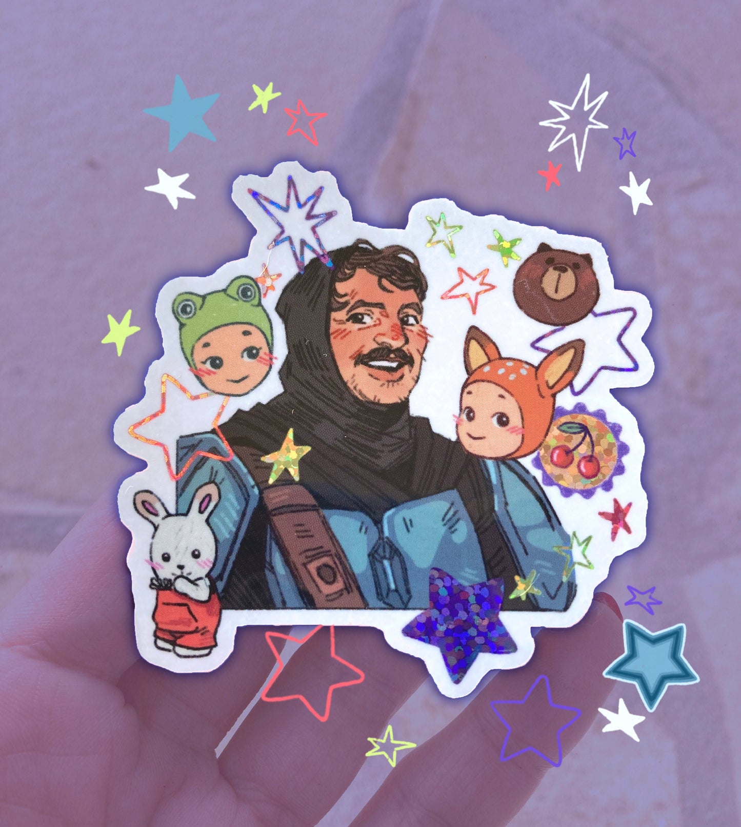Mando ✦ Sparkly Stickers