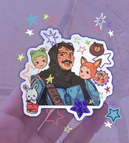 Mando ✦ Sparkly Stickers