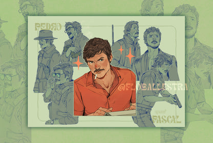 Pedro Pascal - Art Prints
