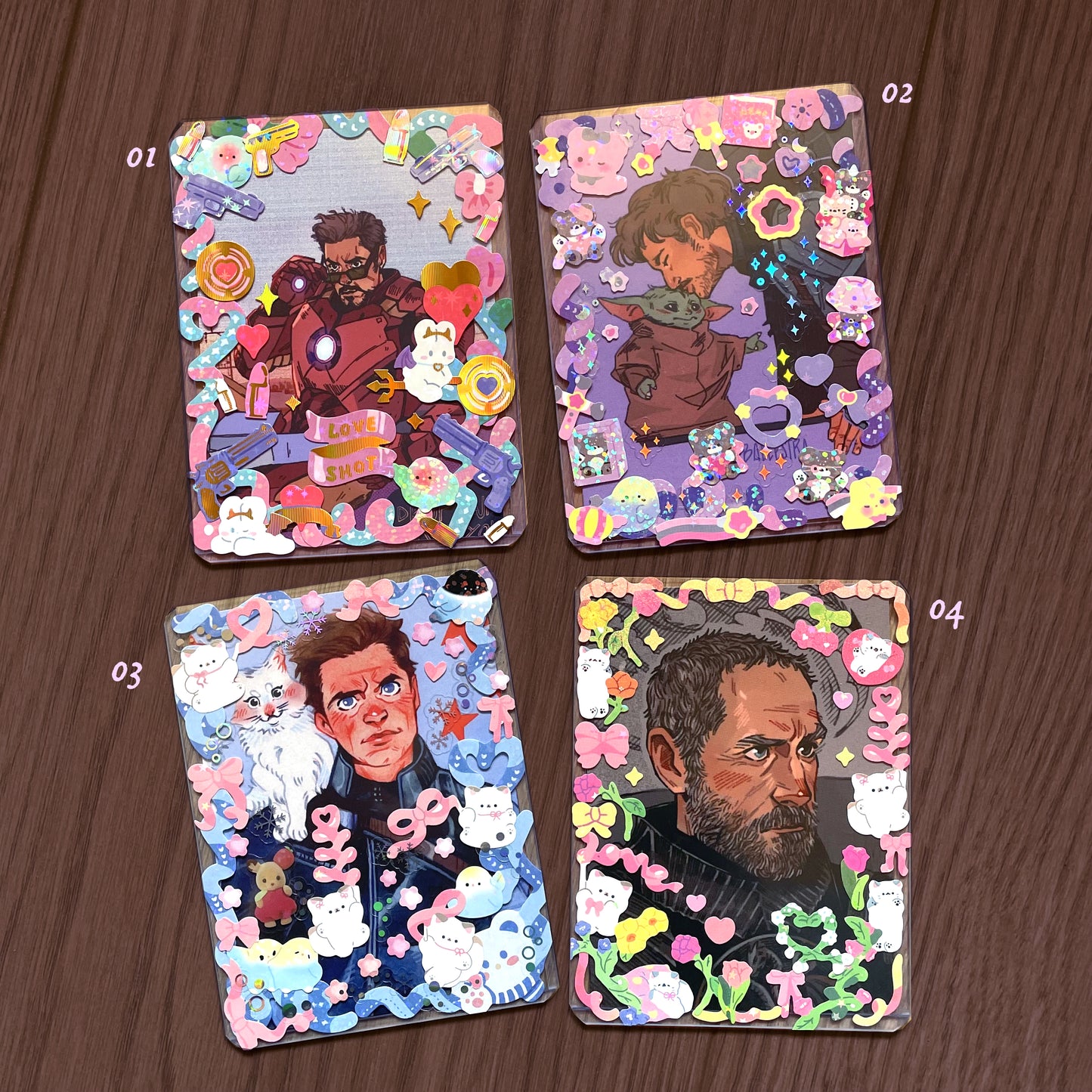 Decorated Toploaders ✦ Multiple Characters
