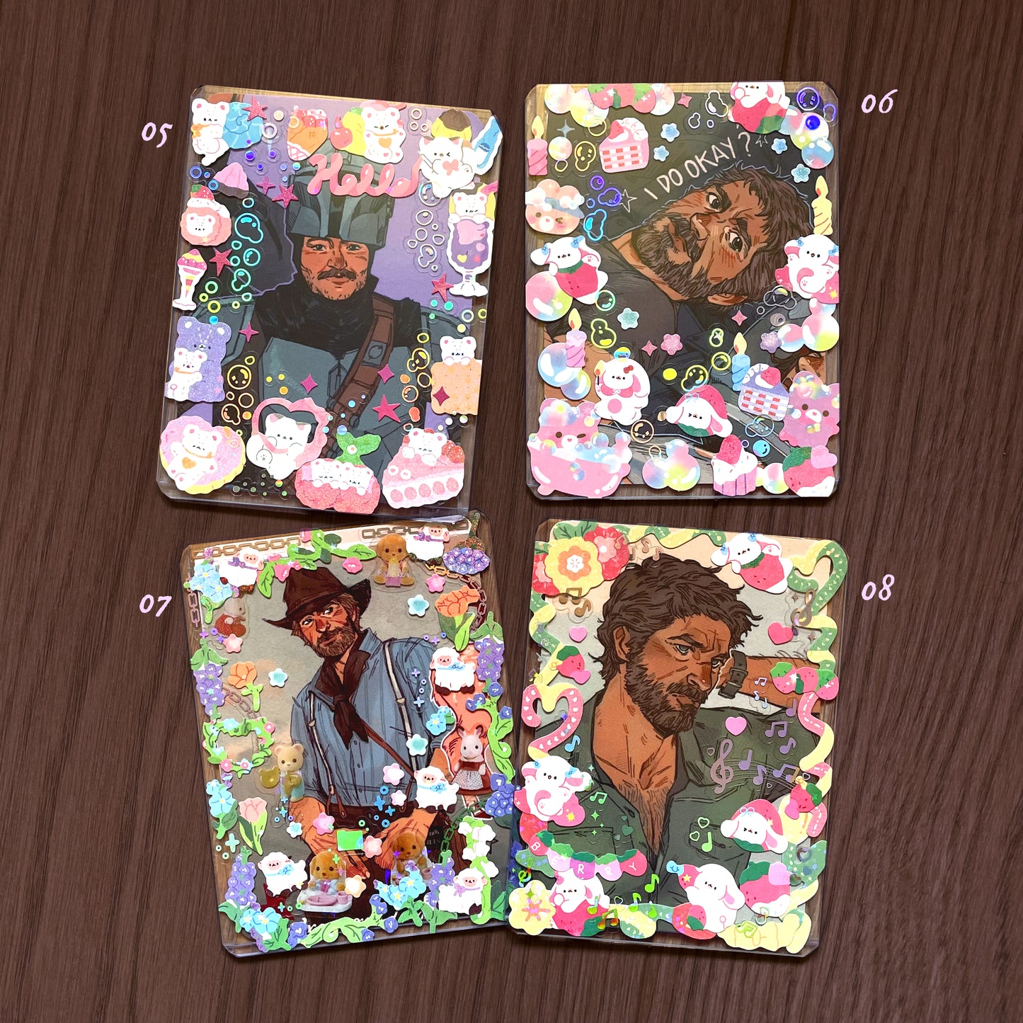Decorated Toploaders ✦ Multiple Characters