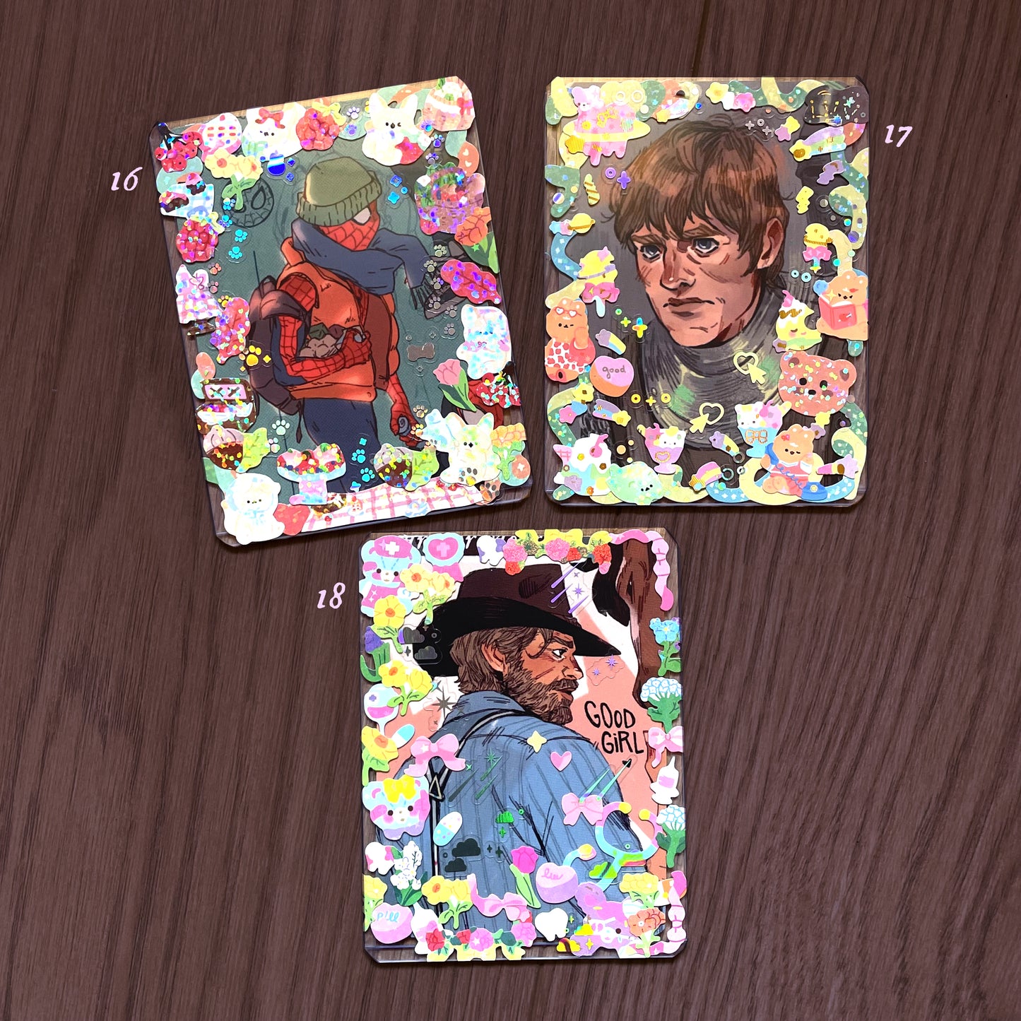 Decorated Toploaders ✦ Multiple Characters