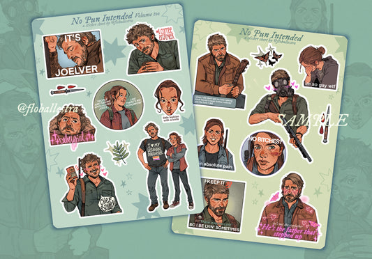 No Pun Intended! The Last of Us - Sticker Sheet