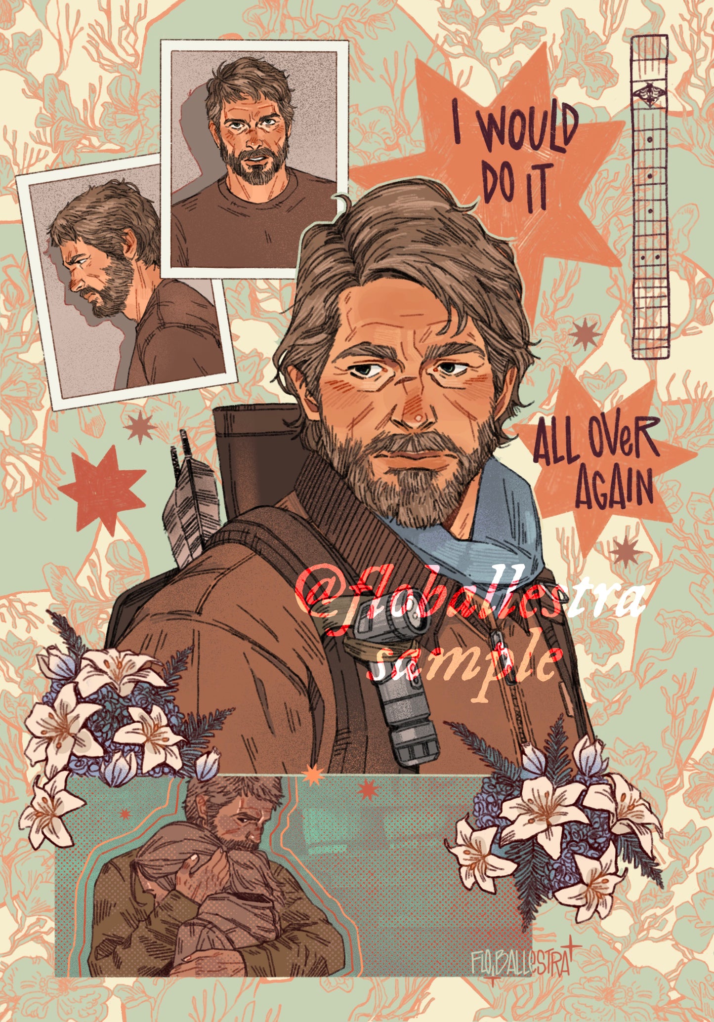 Joel 'All Over Again' - Art Print