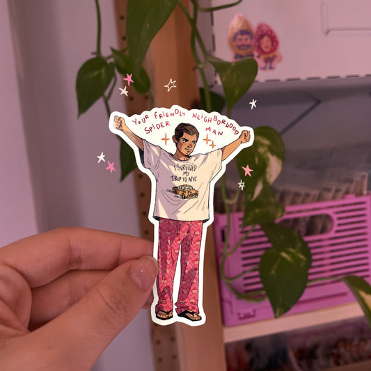 Peter Parker in NYC ✦ Spider-Man Sticker