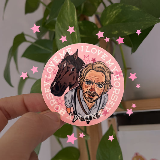 I love my Horsey ✦ Sticker