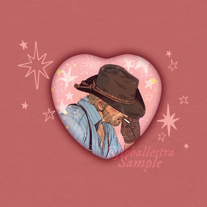 Cowboy Love ✦ Arthur Sparkly Badge