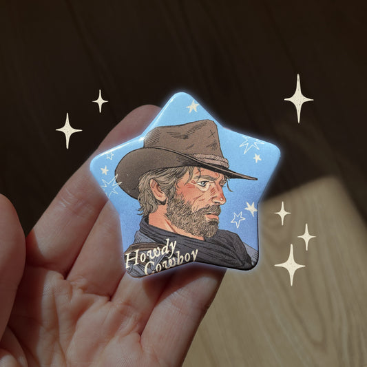 Howdy Cowboy ✦ Arthur Badge