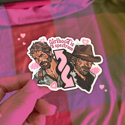 Girlhood is a Spectrum ✦ Sticker