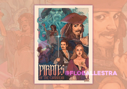 A Pirate’s Life - Big Art Print