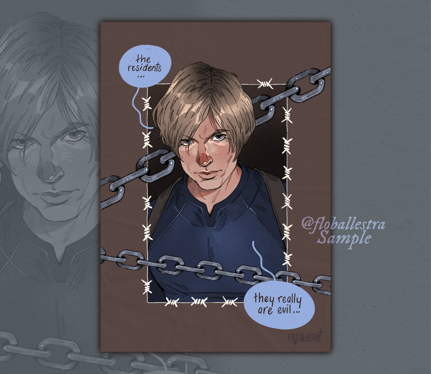 Leon - Art Print