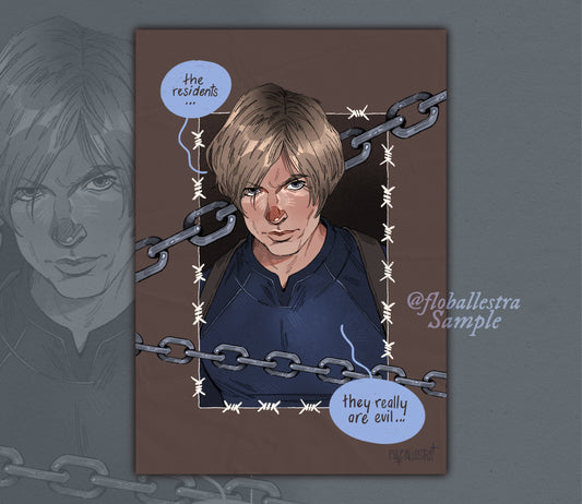 Leon - Art Print