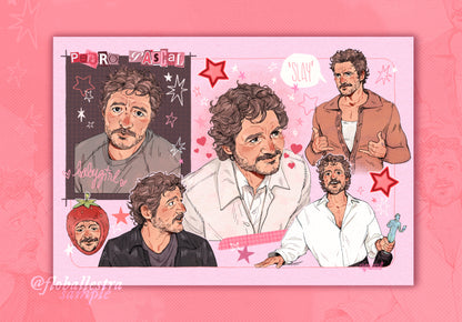 Pedro Pascal - Art Prints
