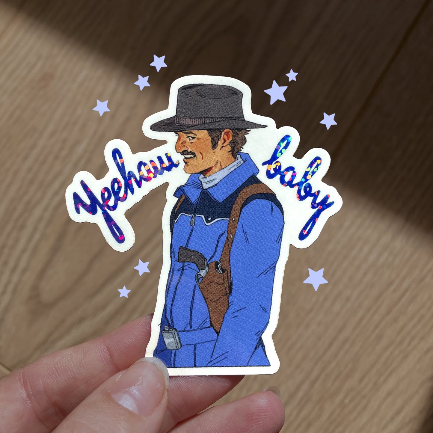 Agent Whiskey ✦ Sparkly Sticker