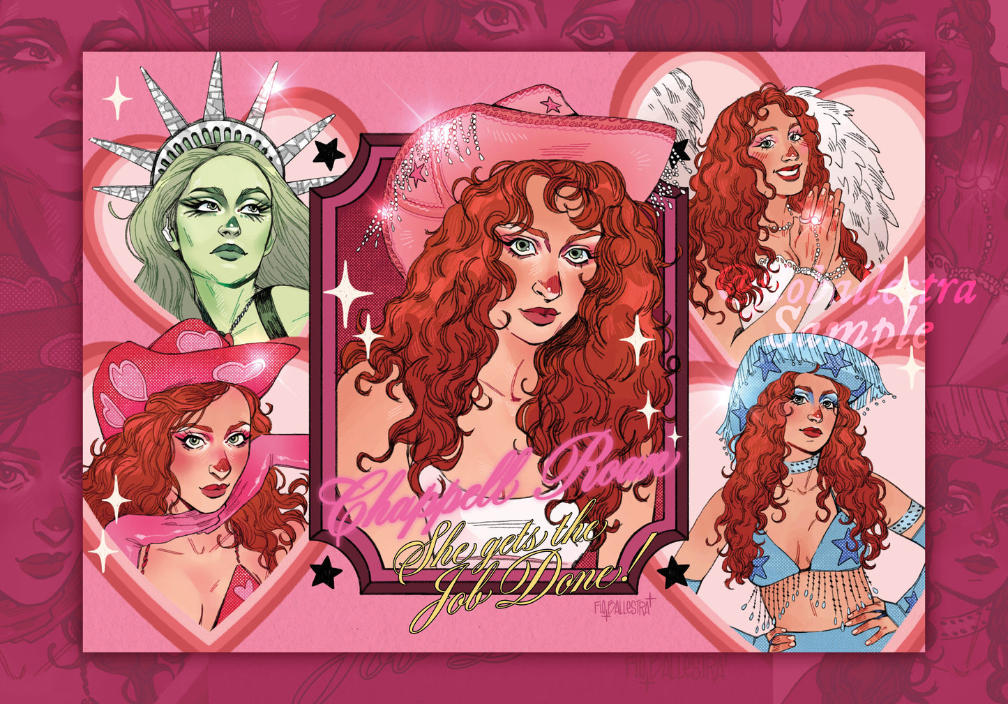 Chappell Roan // CRUSH! Art Print