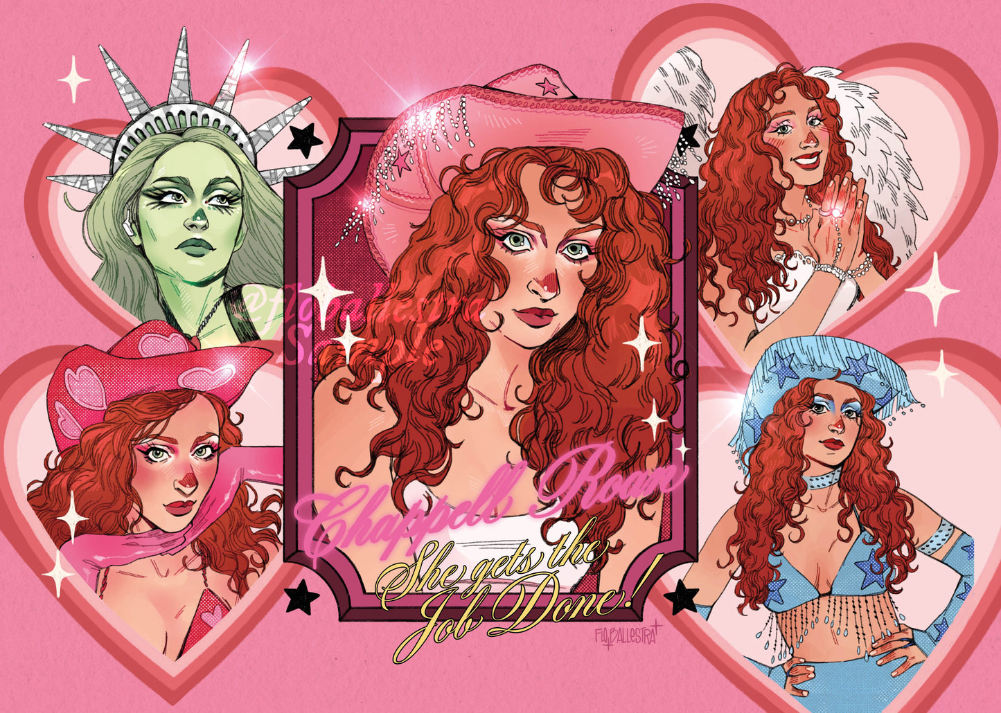 Chappell Roan // CRUSH! Art Print